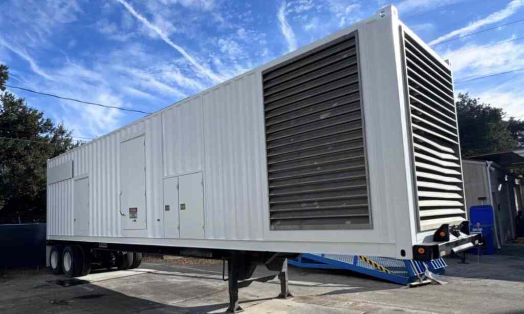 Baldor Idlc1250-2M 1250Kw Trailer Mounted Diesel Generator – Tier 2